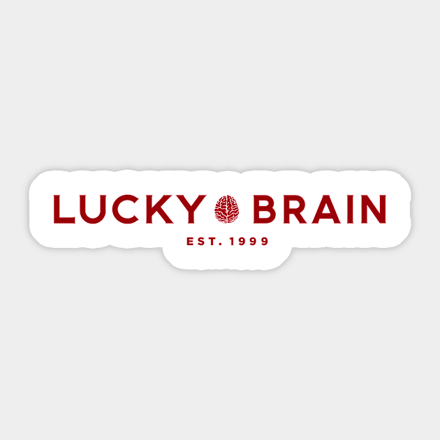 LUCKY BRAIN Sticker by FREESA